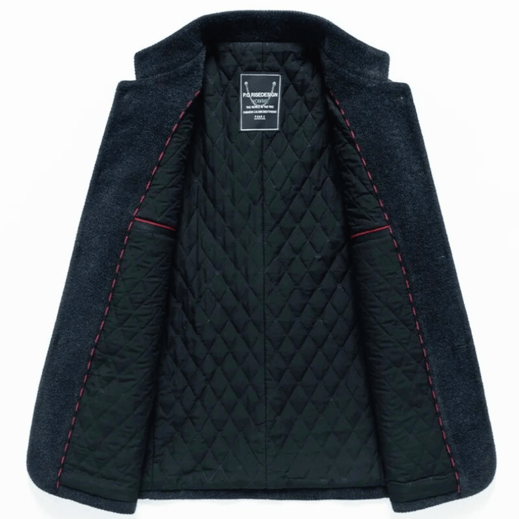 Bryson | Refined Wool Stand Collar Jacket