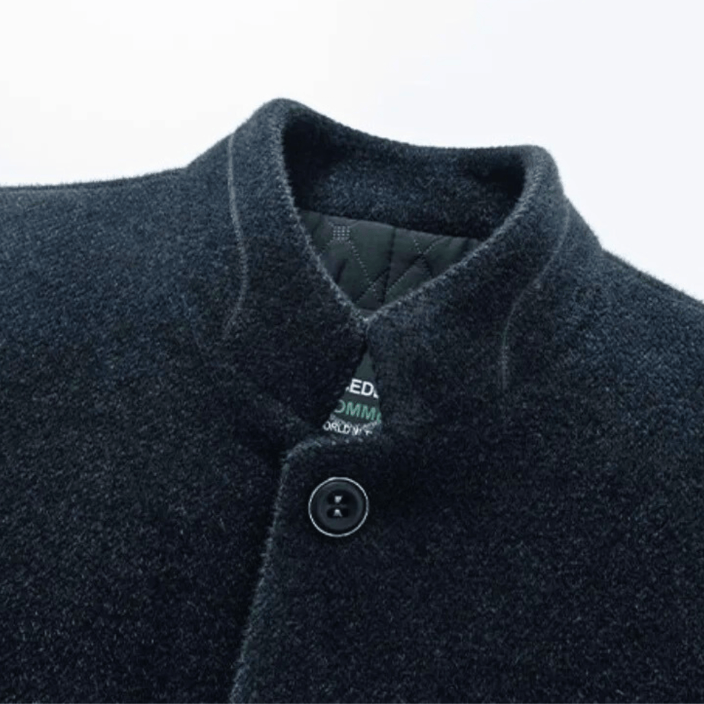 Bryson | Refined Wool Stand Collar Jacket