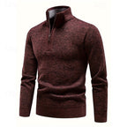 Cade | Classic Quarter-Zip Sweater