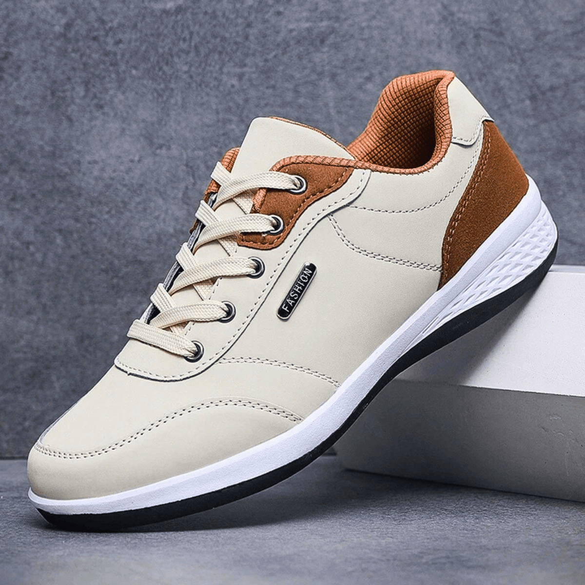 Candice | Luxe Leather Sneakers