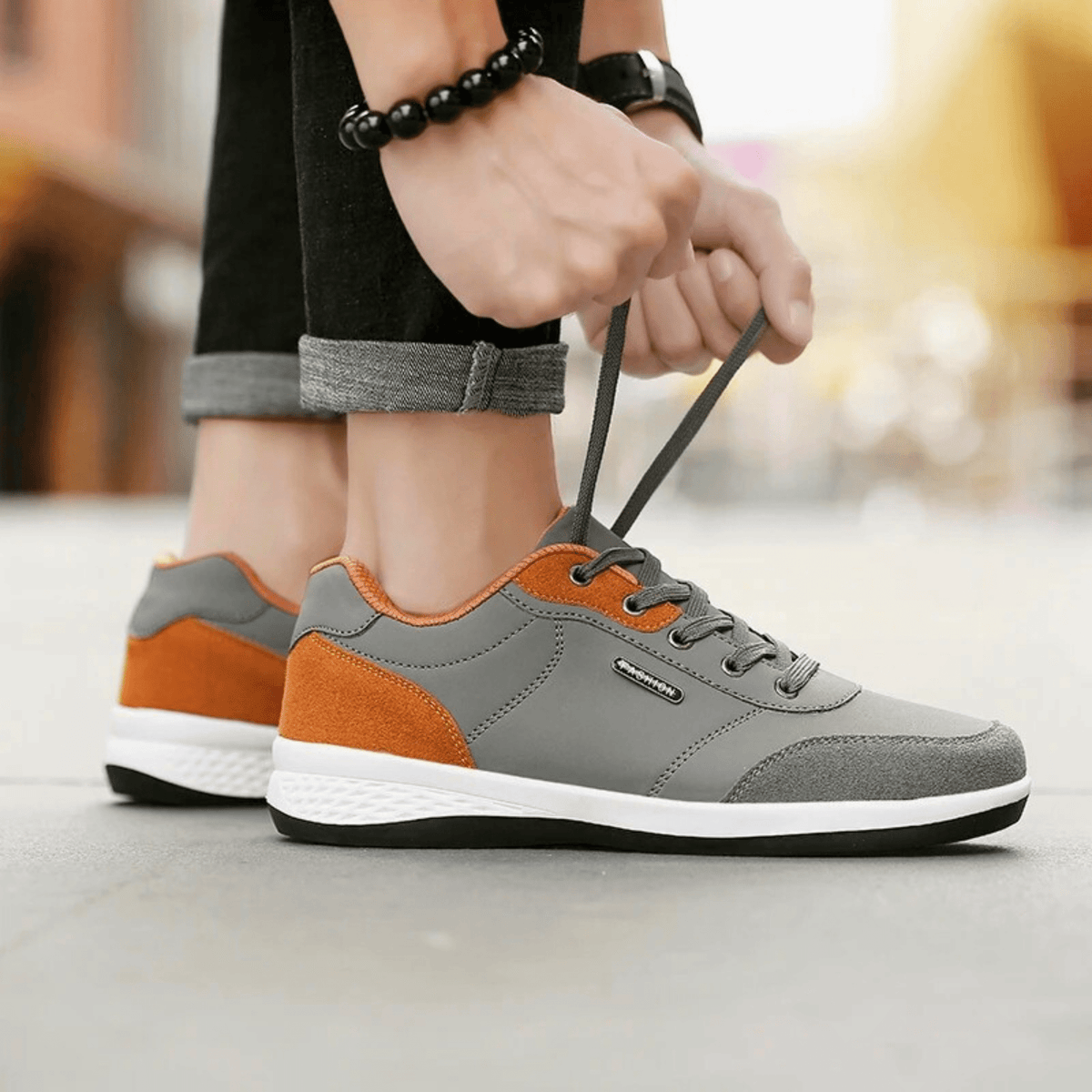 Candice | Luxe Leather Sneakers