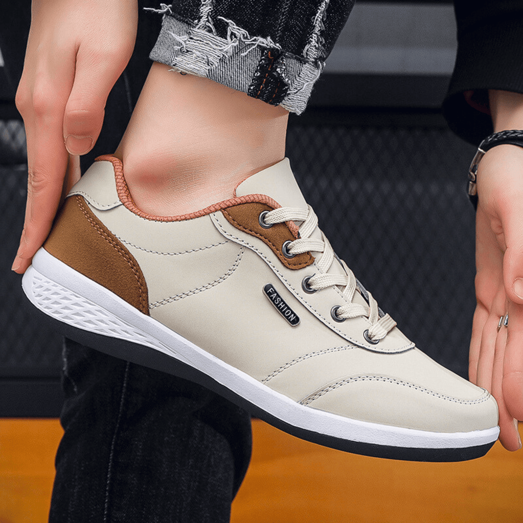 Candice | Luxe Leather Sneakers
