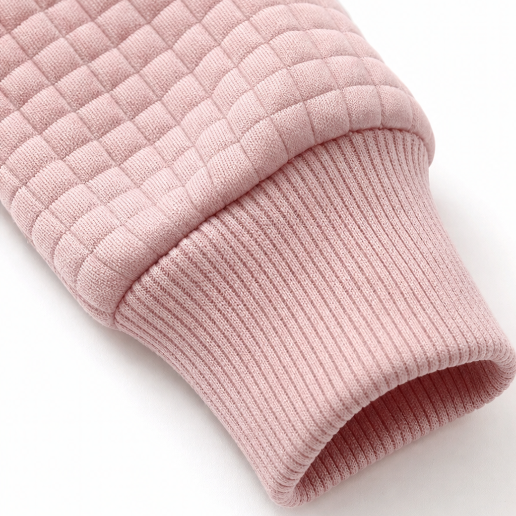 Carina | Cozy Quilted Zip Sweater