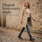 Carlie | Elegant Lace-Up Ankle Boots