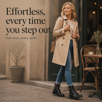 Carlie | Elegant Lace-Up Ankle Boots