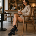 Carrie | Chic Chunky Heel Ankle Booties