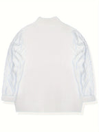 Charles | Cable-Knit Half-Zip Sweater