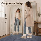 Charlize | Zip-Up Faux Fur-Lined Ankle Boots