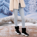 Charlize | Zip-Up Faux Fur-Lined Ankle Boots