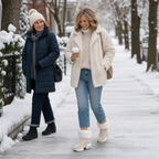 Charlize | Zip-Up Faux Fur-Lined Ankle Boots