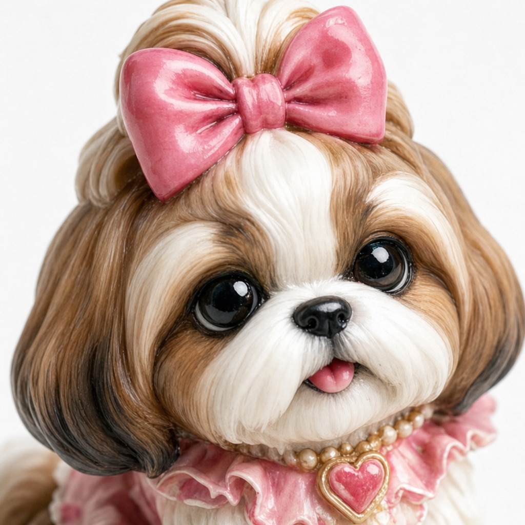 24-Day Acrylic Shih Tzu Advent Calendar