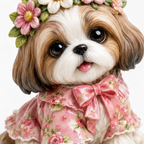 24-Day Acrylic Shih Tzu Advent Calendar