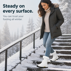 Cherie | Plush-Lined Zip-Up Mid-Calf Snow Boots
