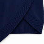 Christine | Soft Asymmetric Mock-Neck Sweater