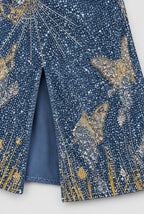Gala | Sleeveless Bodycon Mini Dress, close-up 2