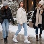 Constance | Snowflake-Print Plush-Lined Winter Boots