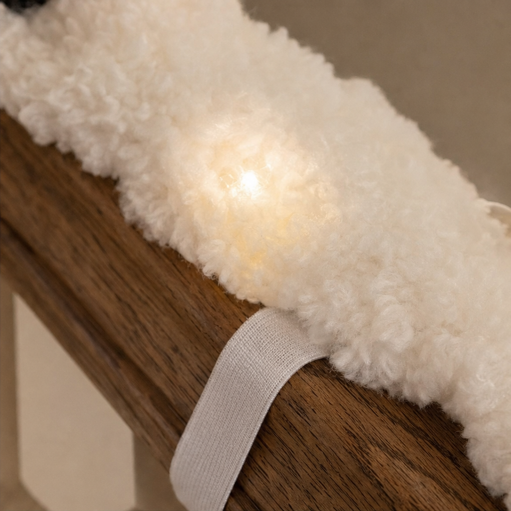 Penguin Staircase Garland with LED Lights
