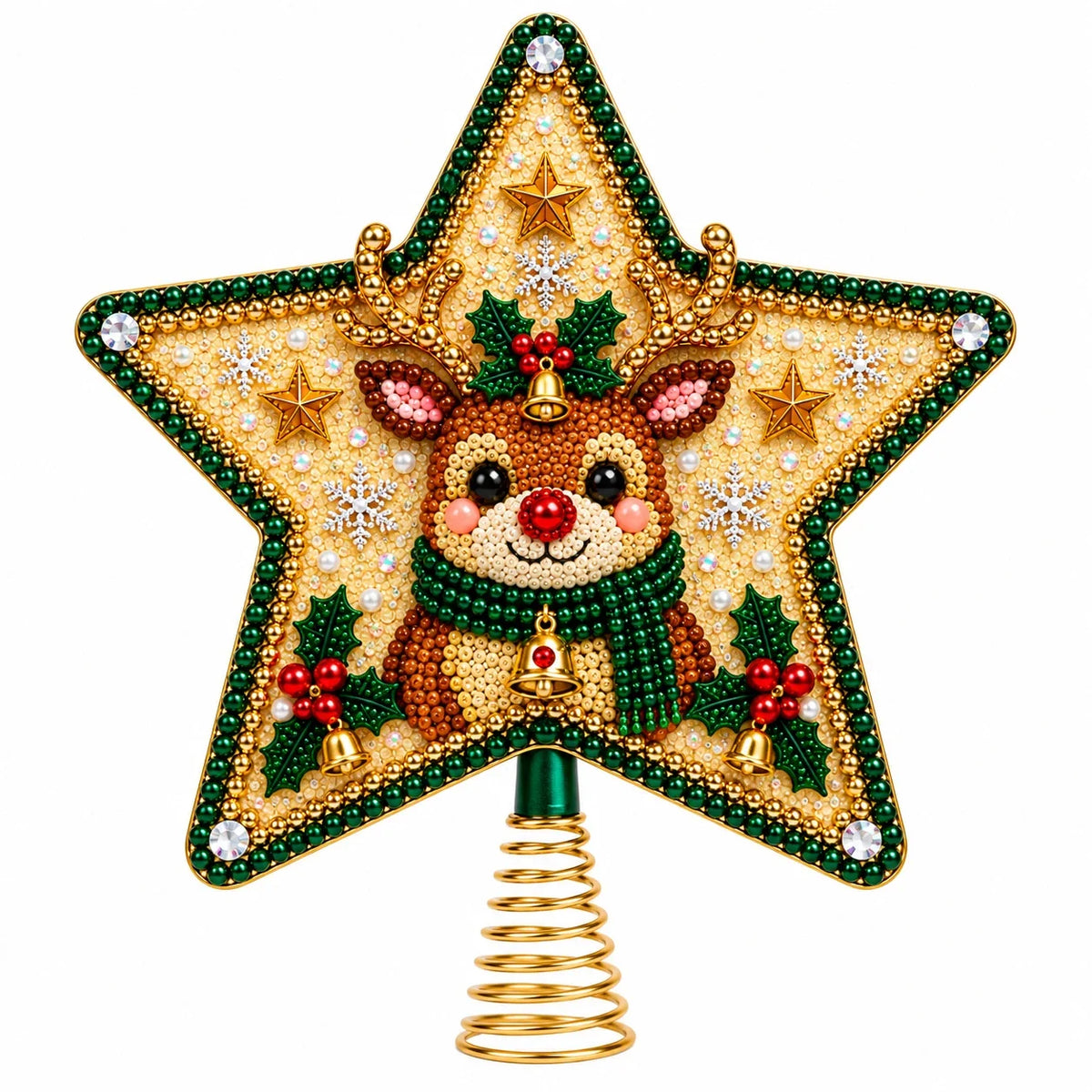 Diamond Painting Star Christmas Tree Topper