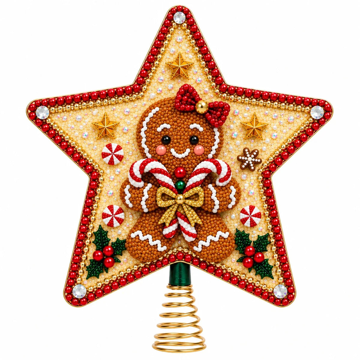 Diamond Painting Star Christmas Tree Topper