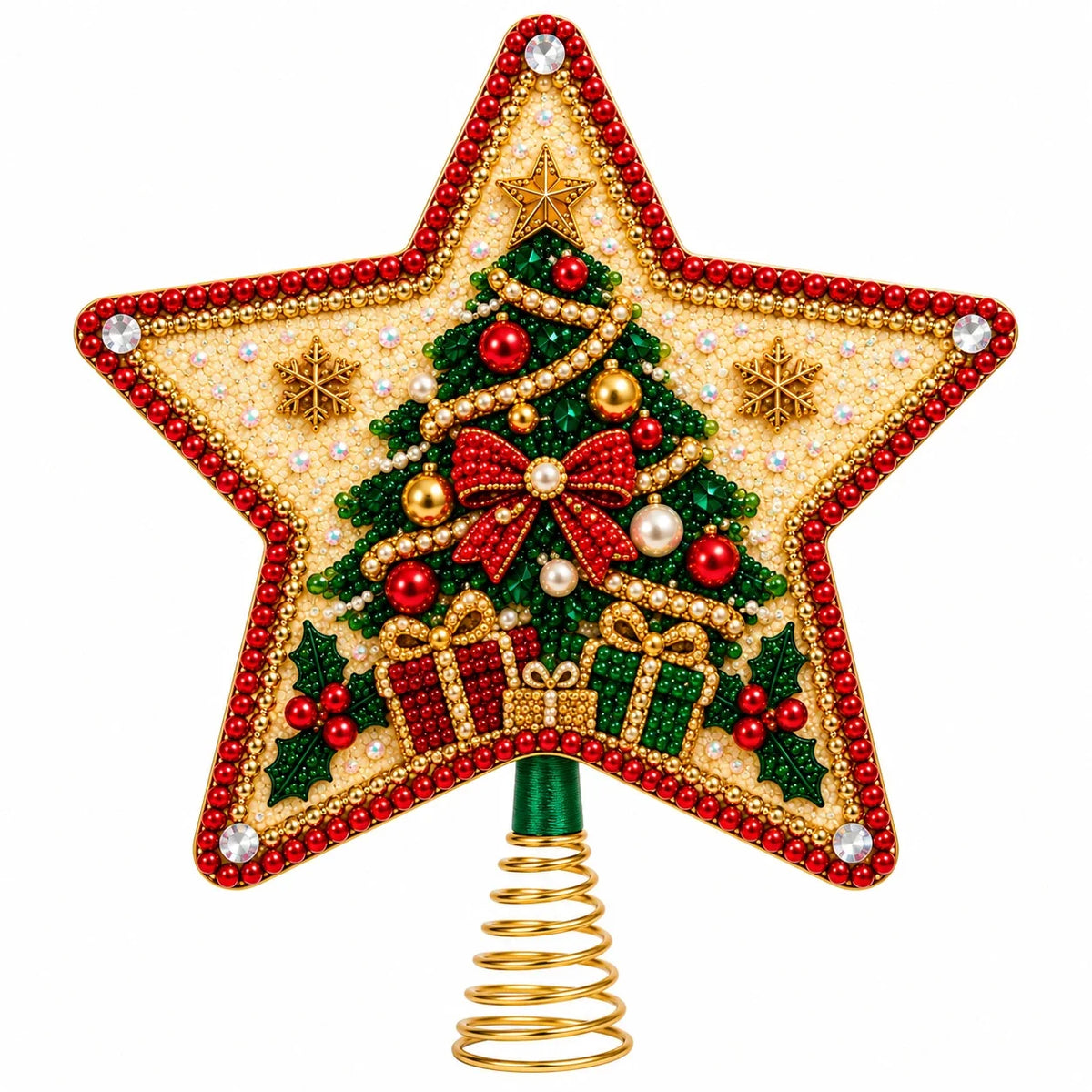Diamond Painting Star Christmas Tree Topper