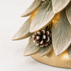 Eight-Tier Lighted Tabletop Christmas Tree