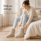 Cynthia | Pull-On Platform Bow Boots