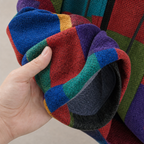 Donna | Artistic Patchwork Hooded Cardigan