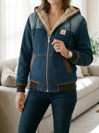 Elianna | Sherpa-Lined Quilted Hooded Jacket