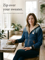 Elianna | Sherpa-Lined Quilted Hooded Jacket