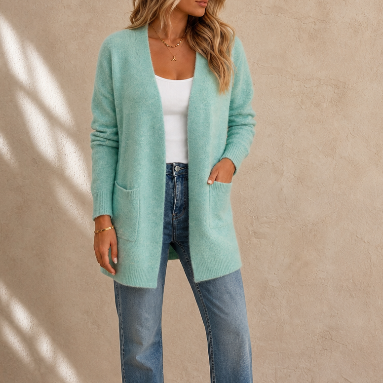 Ellery | Cozy Open-Front Wool Cardigan