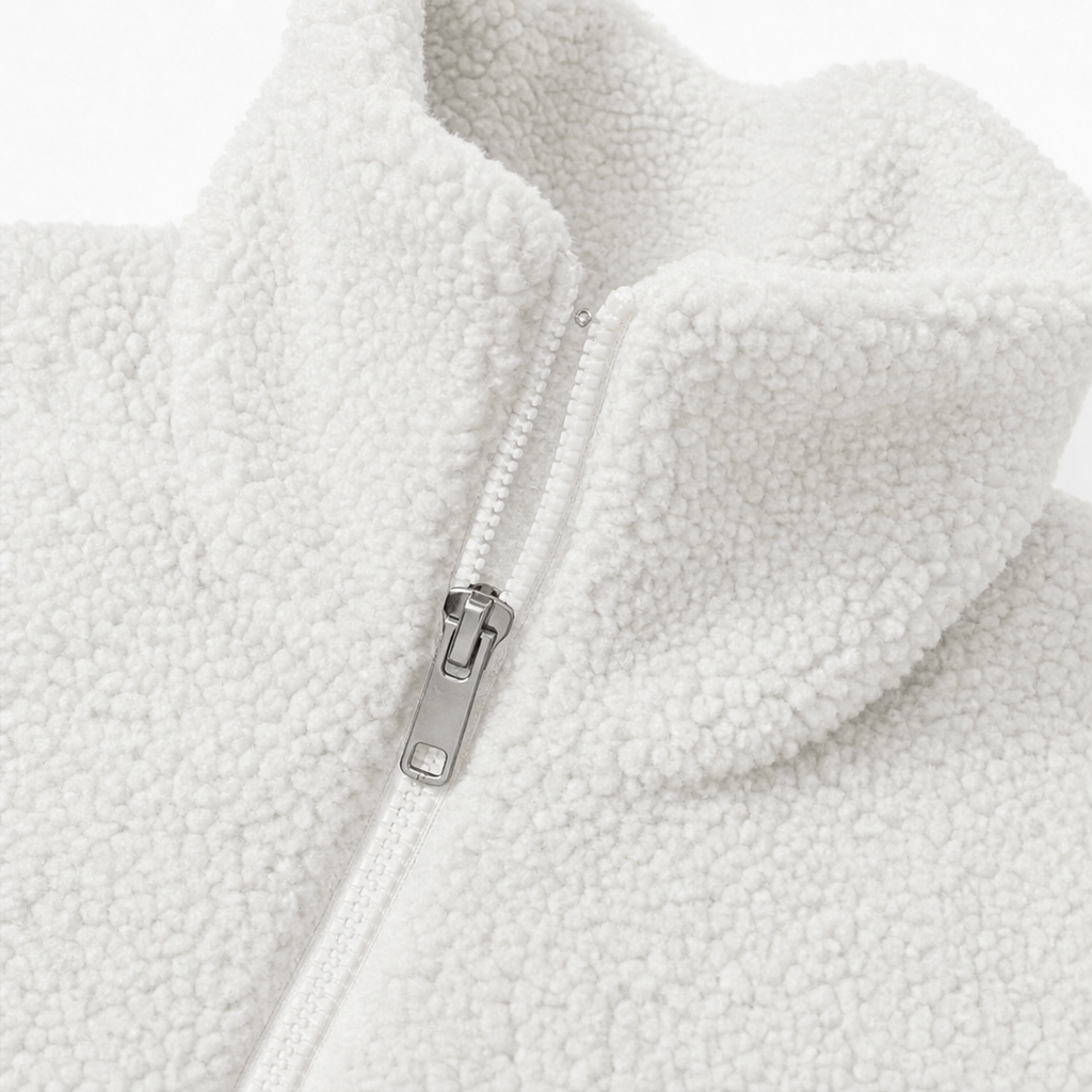 Estella | Plush Half-Zip Sherpa Pullover