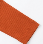 Evie | Ribbed Half-Zip Hooded Knit Top