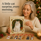 Cat Christmas Ornament Advent Calendar