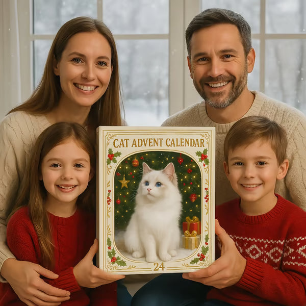 Cat Christmas Ornament Advent Calendar