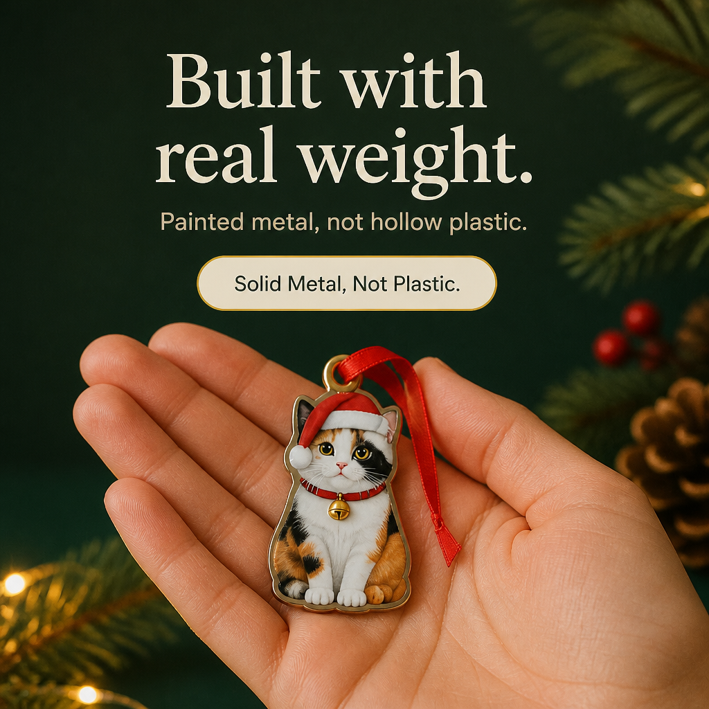 Festive 24-Piece Cat Advent Calendar
