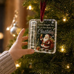 Clear Compartment Cash Holder Ornament