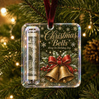 Clear Compartment Cash Holder Ornament