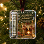 Clear Compartment Cash Holder Ornament