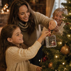 Clear Compartment Cash Holder Ornament
