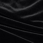 Giada | Off-Shoulder Velvet-Look Midi Dress