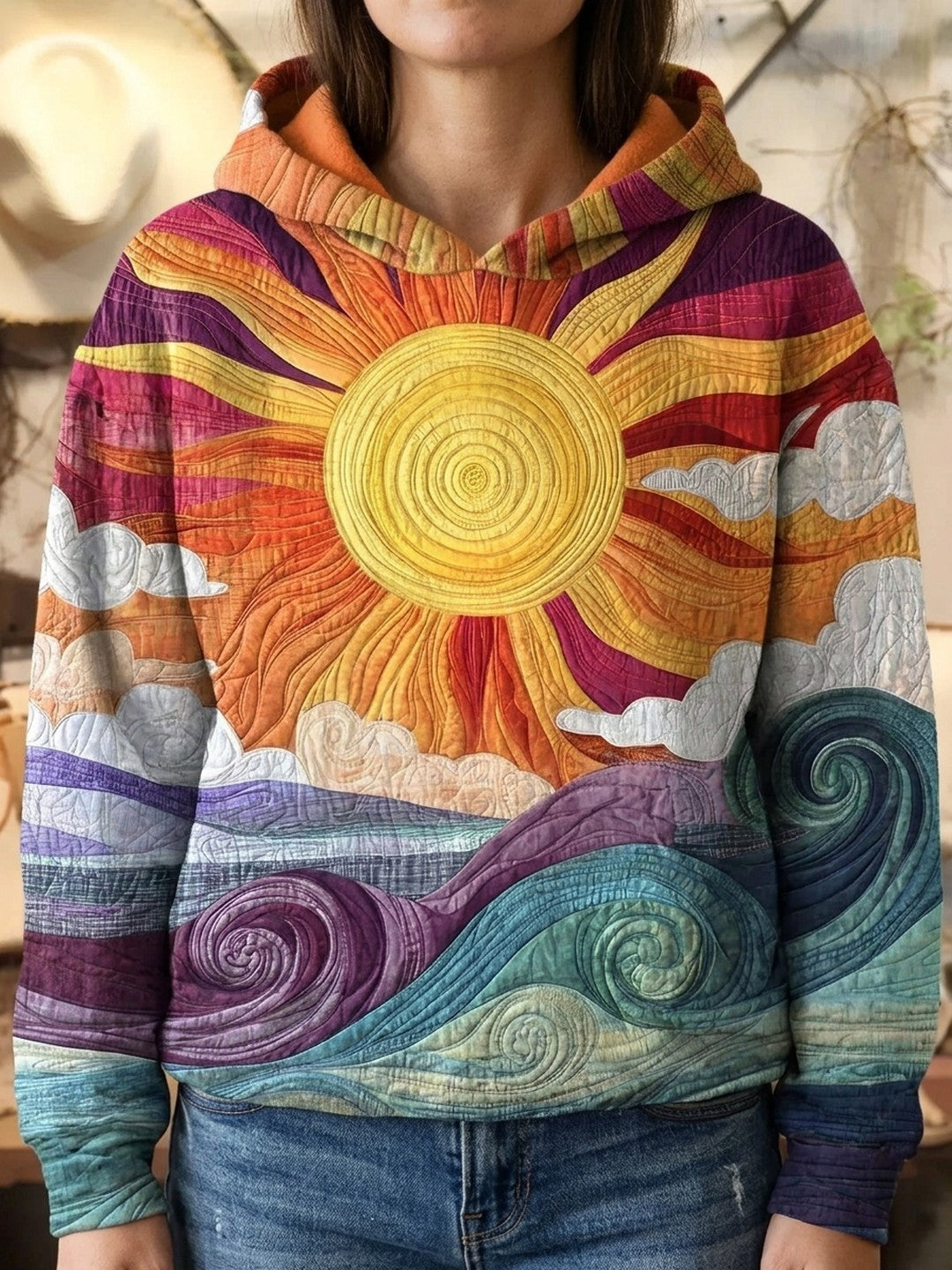 Ginevra | Vintage Hooded Sweater