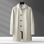 Heath | Single-Breasted Long Overcoat