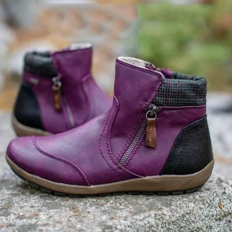 Harriett | Waterproof Side-Zip Ankle Boots
