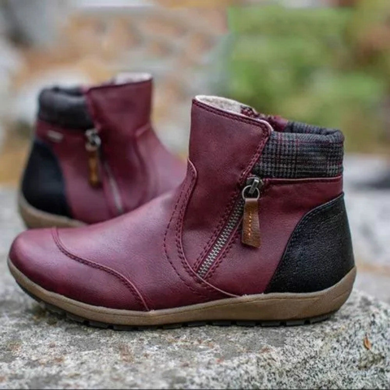 Harriett | Waterproof Side-Zip Ankle Boots