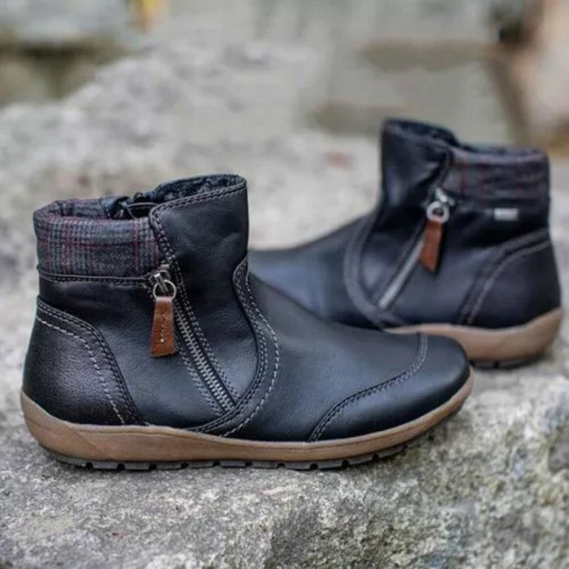 Harriett | Waterproof Side-Zip Ankle Boots