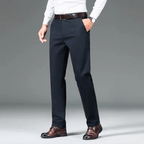 Hugh | Fleece-Lined Straight-Leg Pants