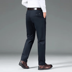 Hugh | Fleece-Lined Straight-Leg Pants