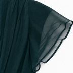 Jasmine | Off-the-Shoulder Draped Chiffon Maxi Dress