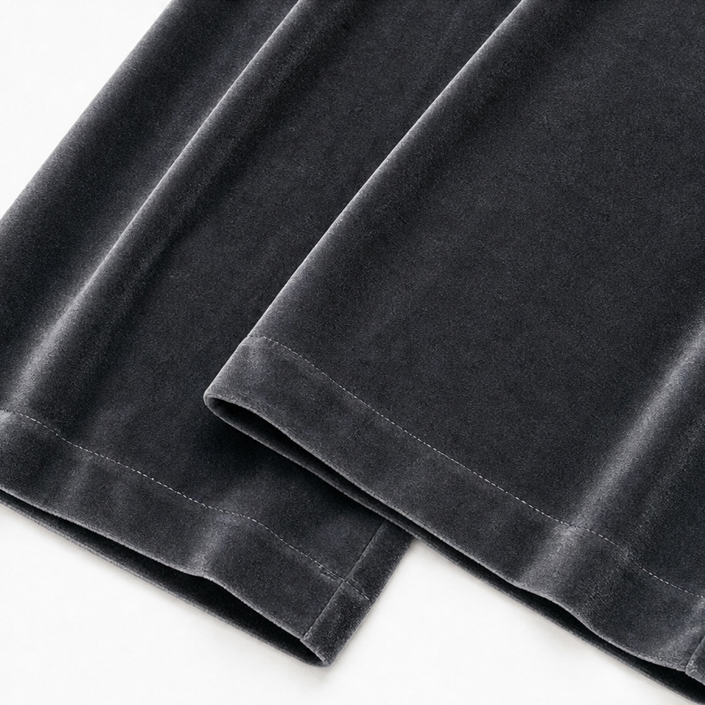 Jessie | High-Waisted Wide-Leg Velvet-Like Pants