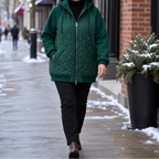 Kaitlin | Cozy Spliced Hooded Jacket